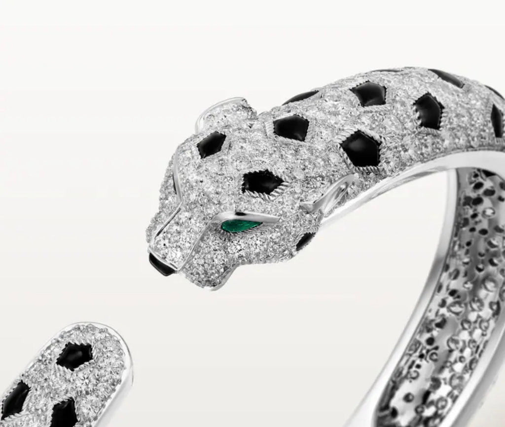 BRACELET CARTIER PANTHÈRE PAVÉ N