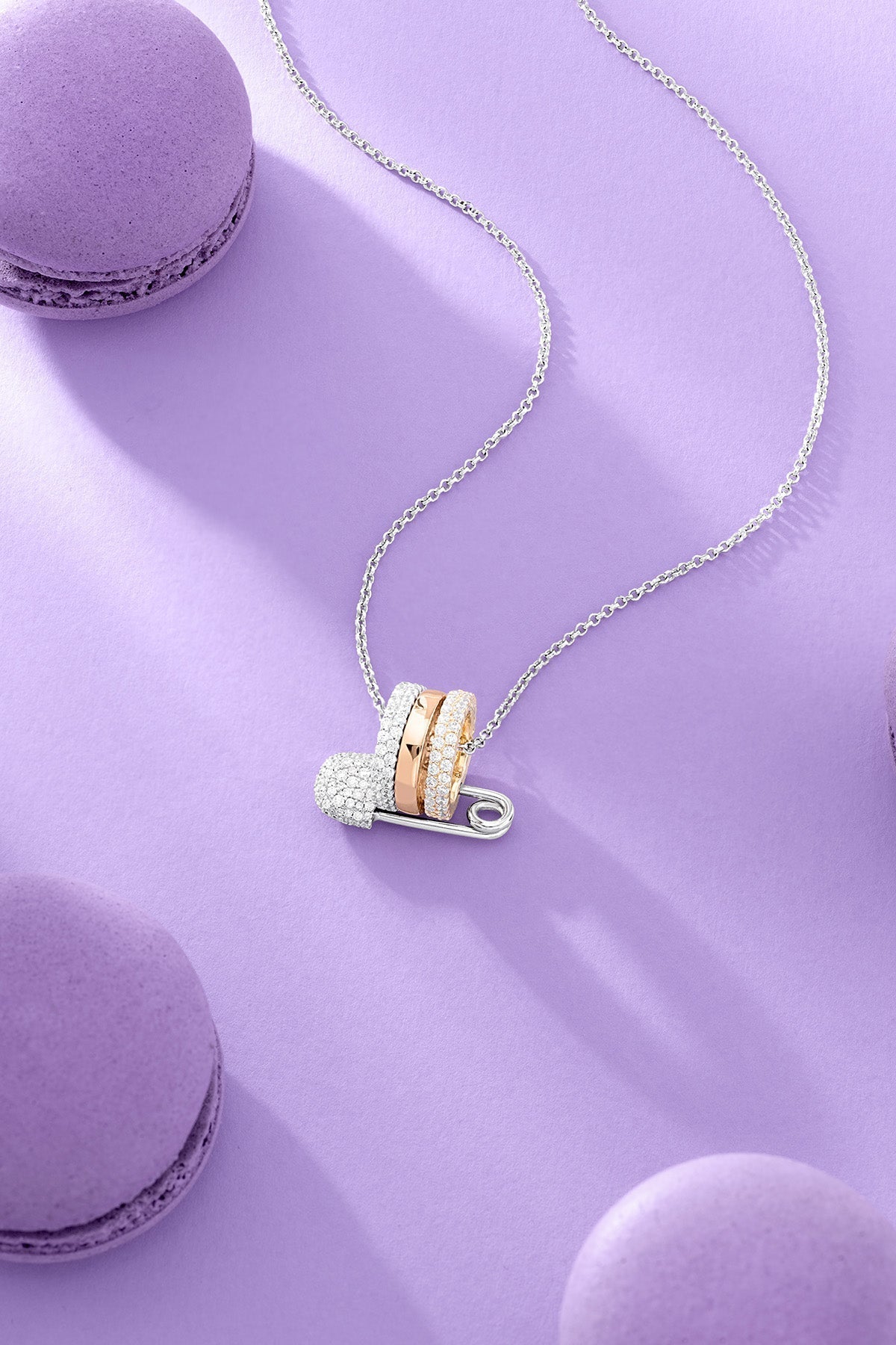 Tricolor Morse Necklace