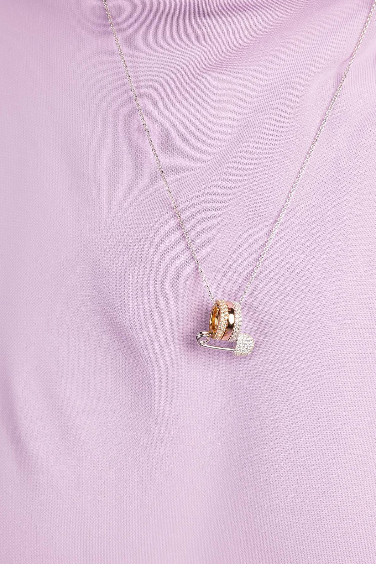 Tricolor Morse Necklace