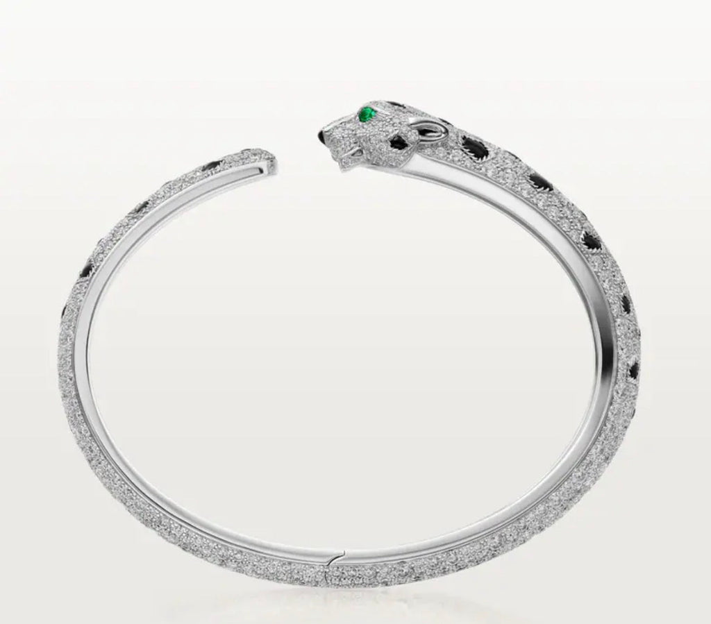 BRACELET CARTIER PANTHÈRE PAVÉ N