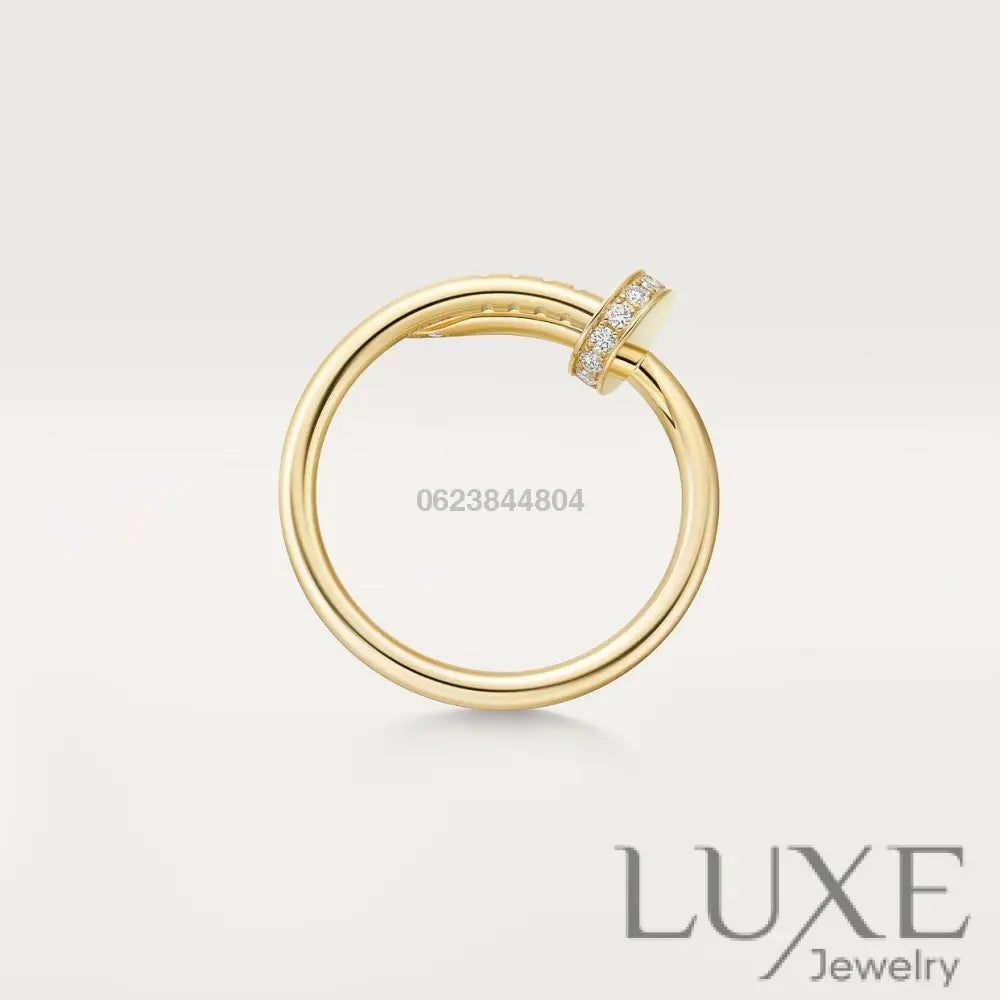 BAGUE CARTIER JUSTE UN CLOU MODÈLE CLASSIQUE DIAMANTS GOLD bague