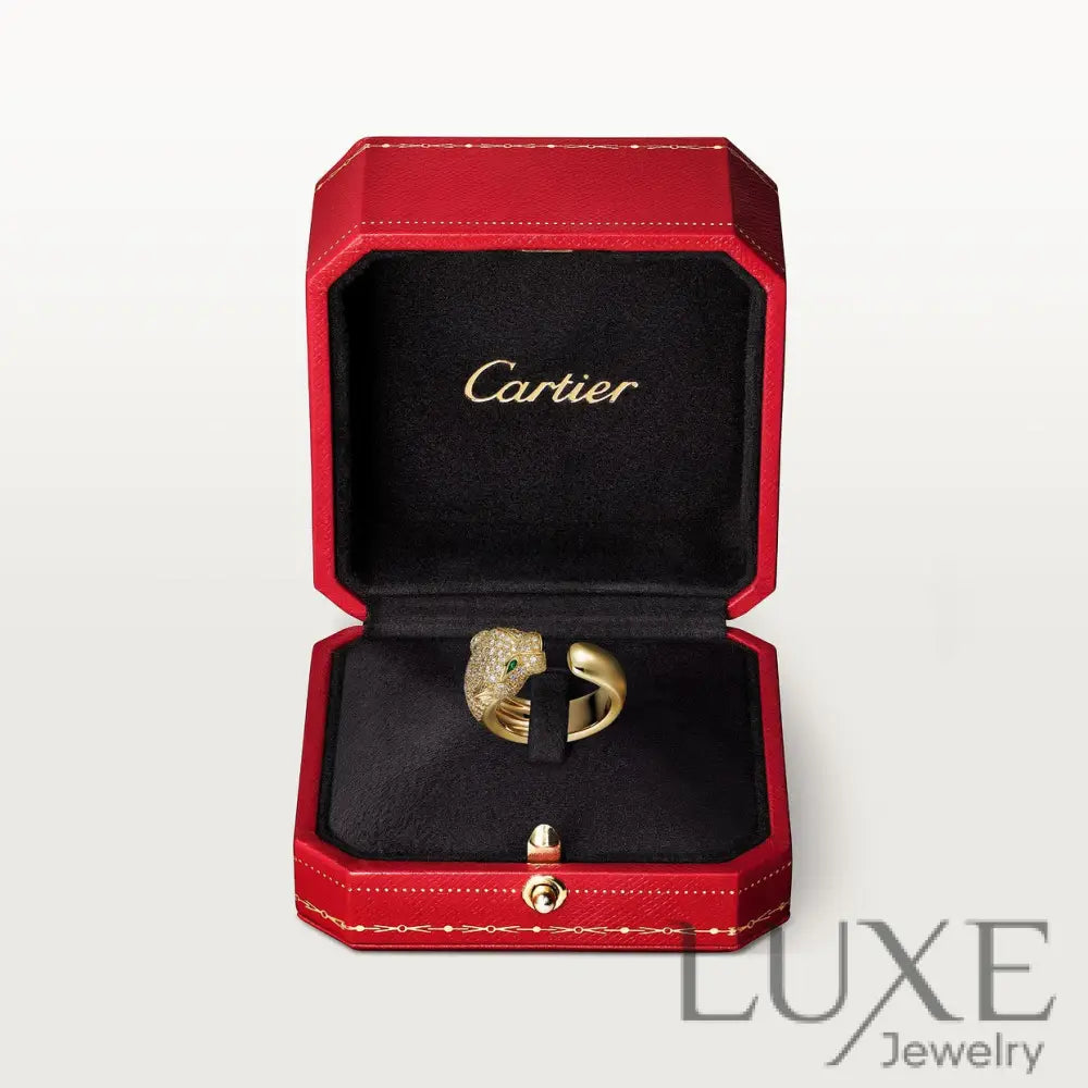 BAGUE CARTIER PANTHERE GOLD bague