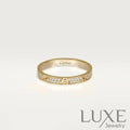 BAGUE CARTIER PETIT MODÈLE PAVÉ GOLD bague