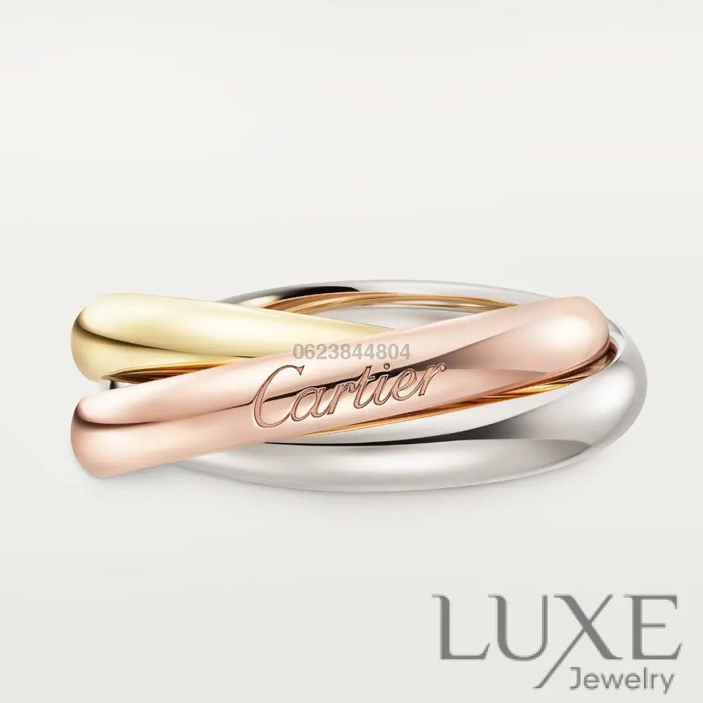 BAGUE CARTIER TRINITY MODÈLE CLASSIQUE bague
