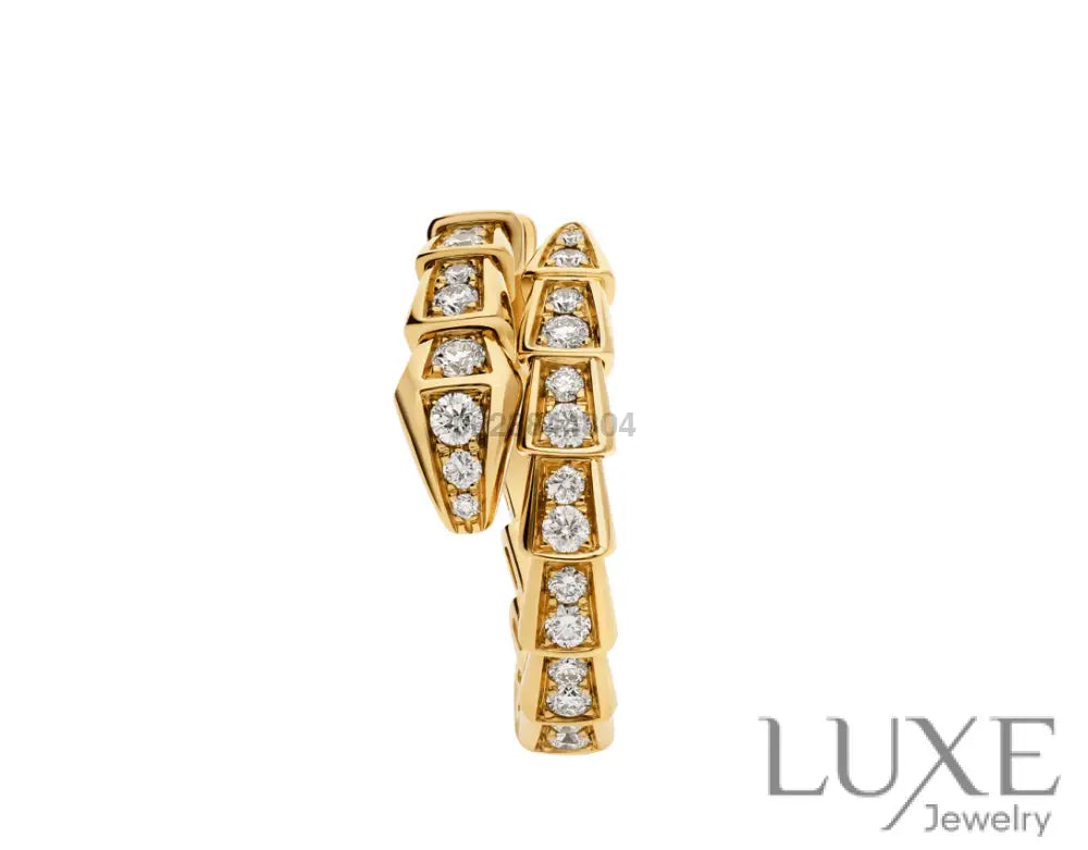 BAGUE SERPENTI VIPER DIAMANTS GOLD bague