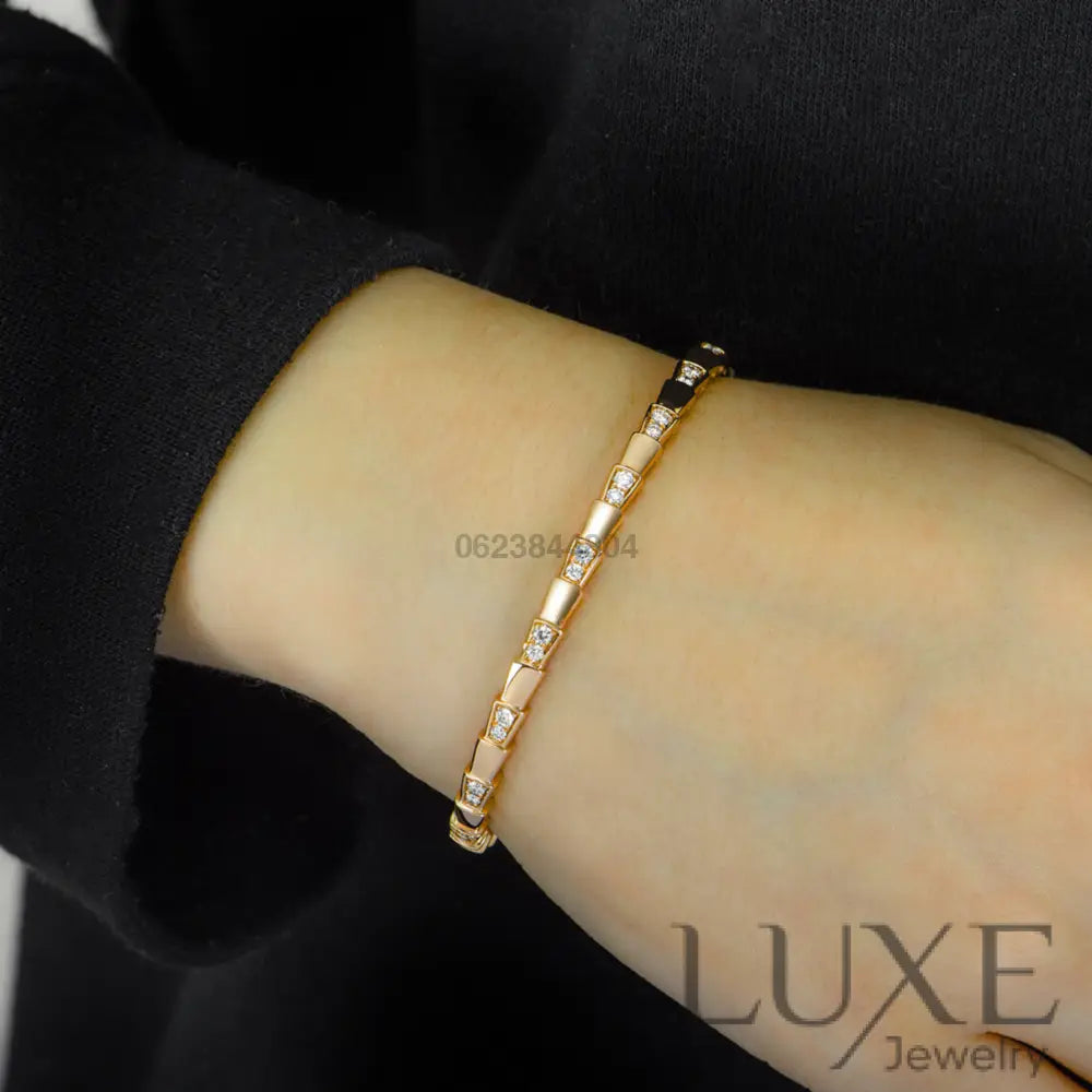BRACELET BVLGARI SERPENTI DIAMOND GOLD Bracelet BVLGARI
