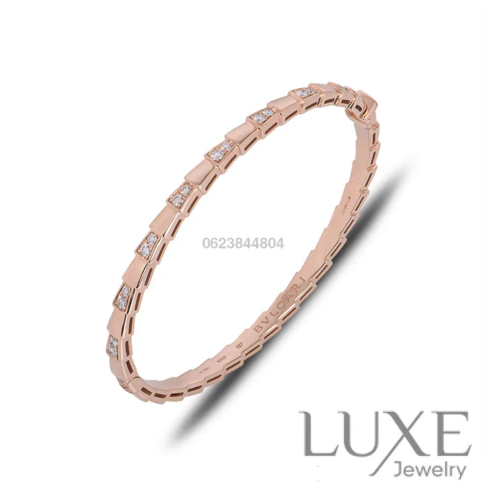 BRACELET BVLGARI SERPENTI DIAMOND ROSE GOLD Bracelet BVLGARI