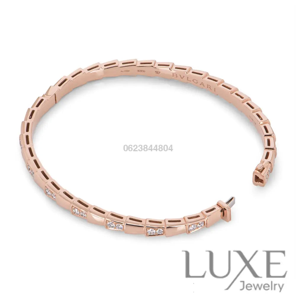 BRACELET BVLGARI SERPENTI DIAMOND ROSE GOLD Bracelet BVLGARI