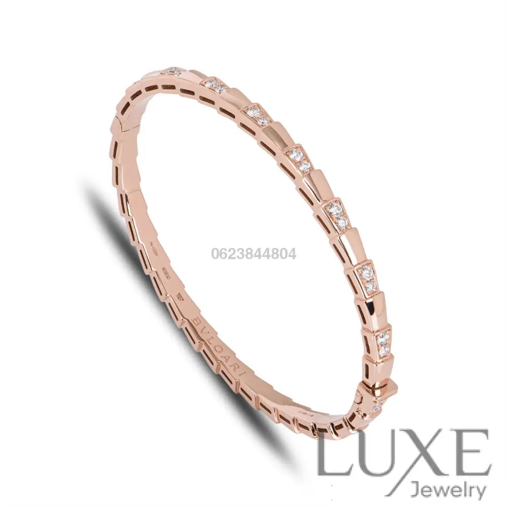 BRACELET BVLGARI SERPENTI DIAMOND ROSE GOLD Bracelet BVLGARI