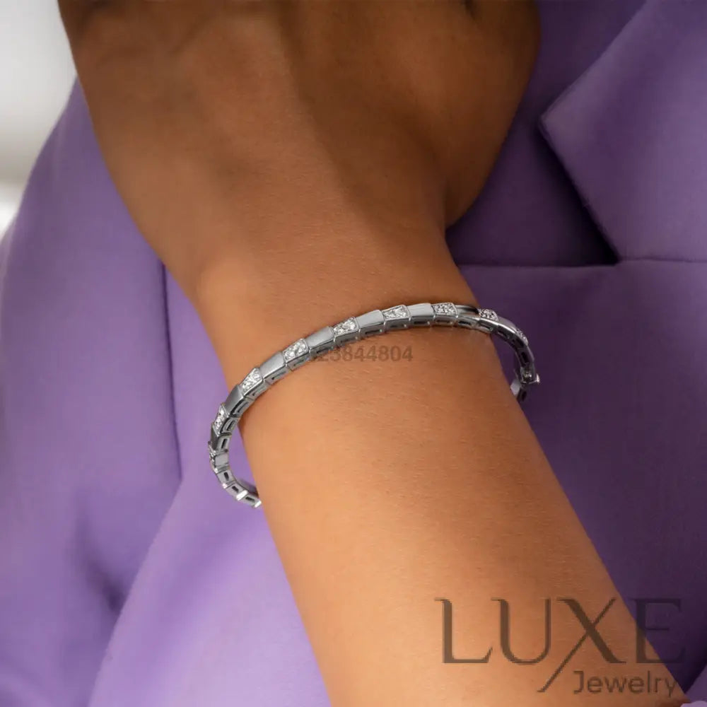 BRACELET BVLGARI SERPENTI DIAMOND WHITE GOLD Bracelet BVLGARI