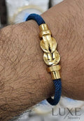 Bracelet de Luxe Pour Homme / F300789 blue bracelet homme