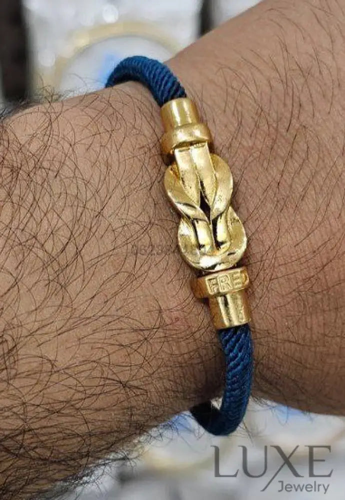 Bracelet de Luxe Pour Homme / F300789 blue bracelet homme