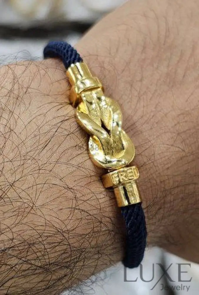 Bracelet de Luxe Pour Homme / F300789 dark blue bracelet homme