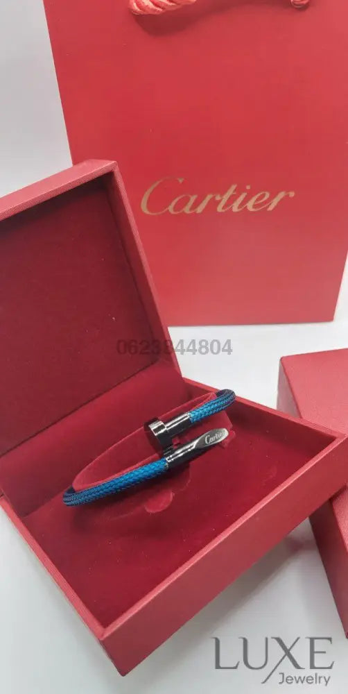 Bracelet de Luxe Pour Homme / H300128 Blue / Black bracelet homme