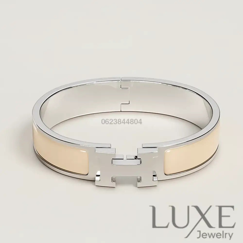 BRACELET Hermès Noir Argent Bracelet