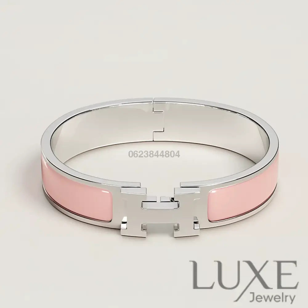 BRACELET Hermès Rose argent Bracelet