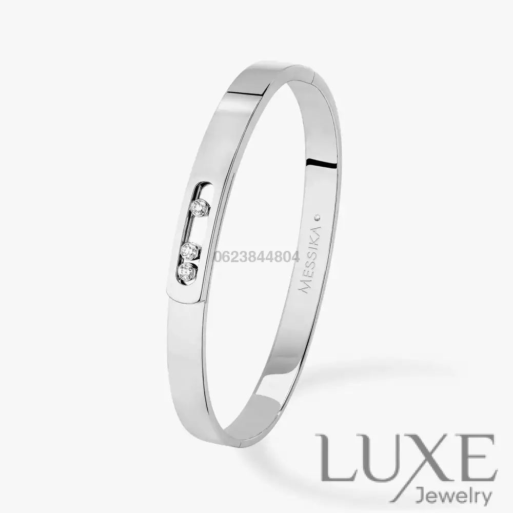 BRACELET MESSIKA BANGLE MOVE NOA WHITE GOLD Bracelet Messika