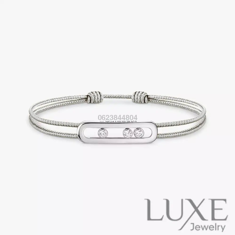 BRACELET MESSIKA CORDE BLANCHE WHITE GOLD Bracelet Messika