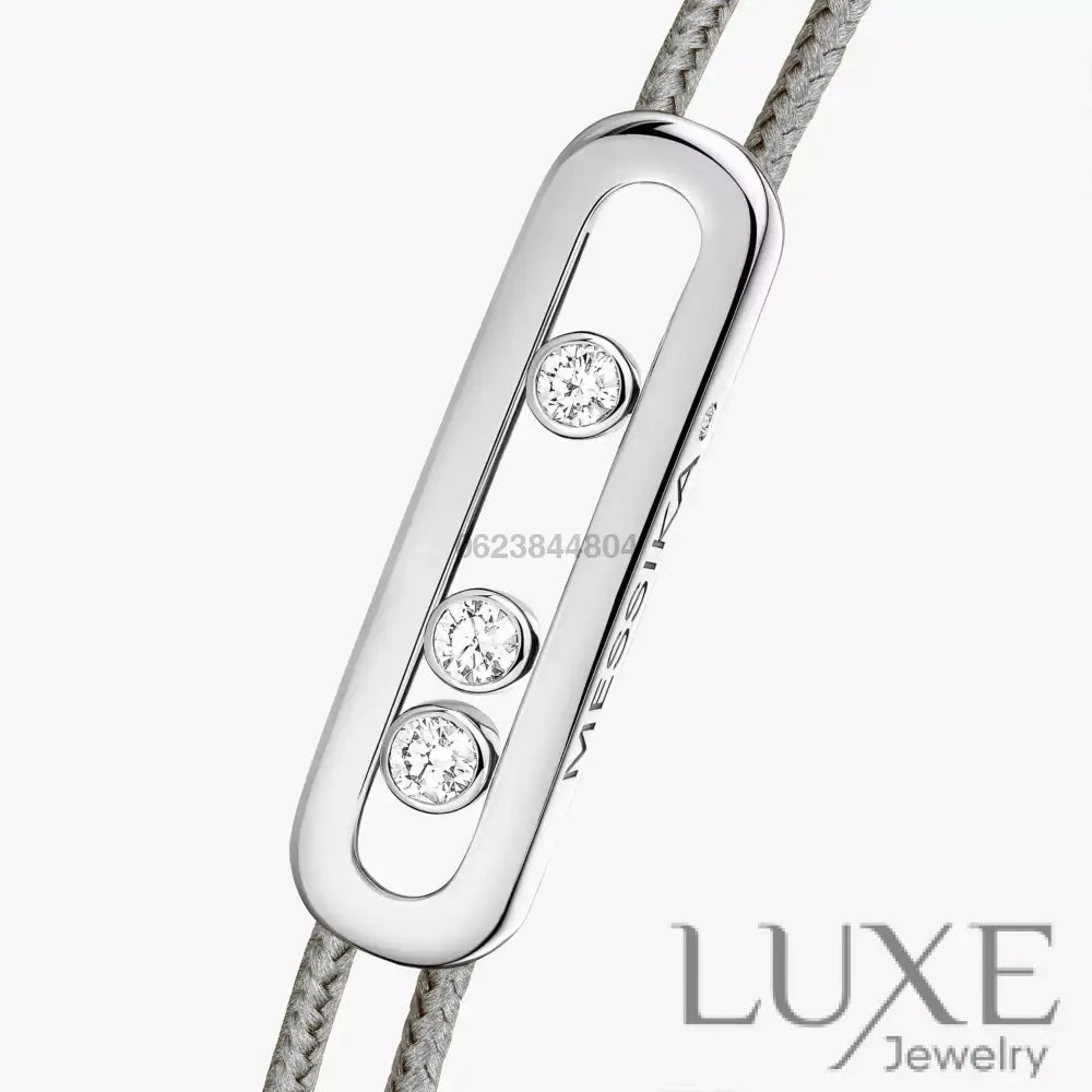 BRACELET MESSIKA CORDE BLANCHE WHITE GOLD Bracelet Messika