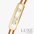 BRACELET MESSIKA CORDE ORANGE GOLD Bracelet Messika