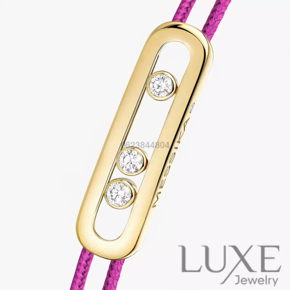 BRACELET MESSIKA CORDE ROSE GOLD Bracelet Messika