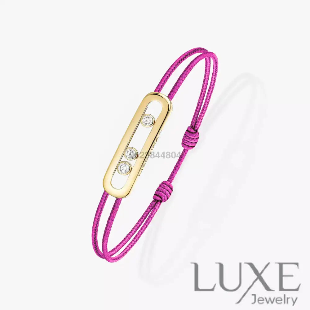 BRACELET MESSIKA CORDE ROSE GOLD Bracelet Messika