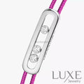 BRACELET MESSIKA CORDE ROSE WHITE GOLD Bracelet Messika