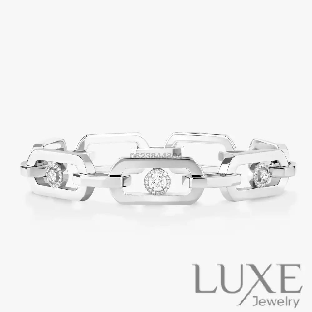 BRACELET MESSIKA SO MOVE WHITE GOLD Bracelet Messika