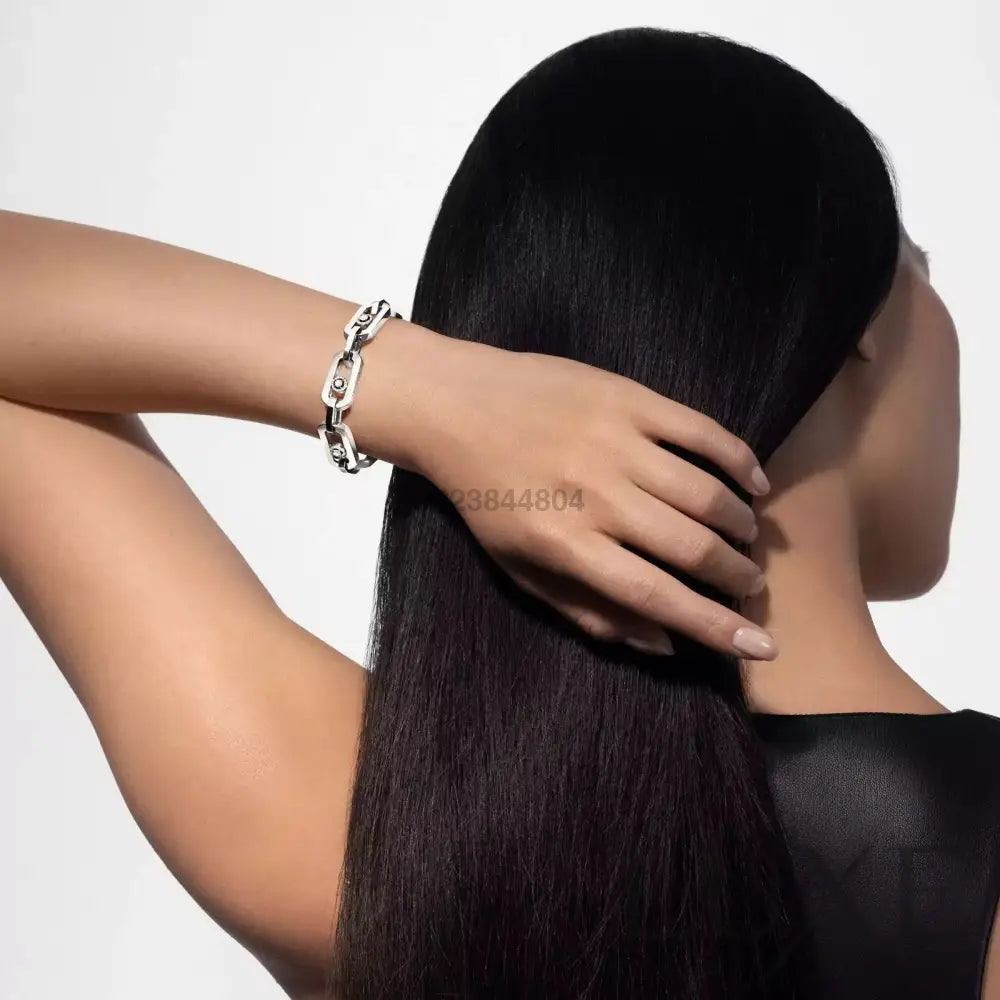 BRACELET MESSIKA SO MOVE WHITE GOLD Bracelet Messika