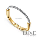 BRACELET TIFFANY & CO LOCK PERLEE GOLD