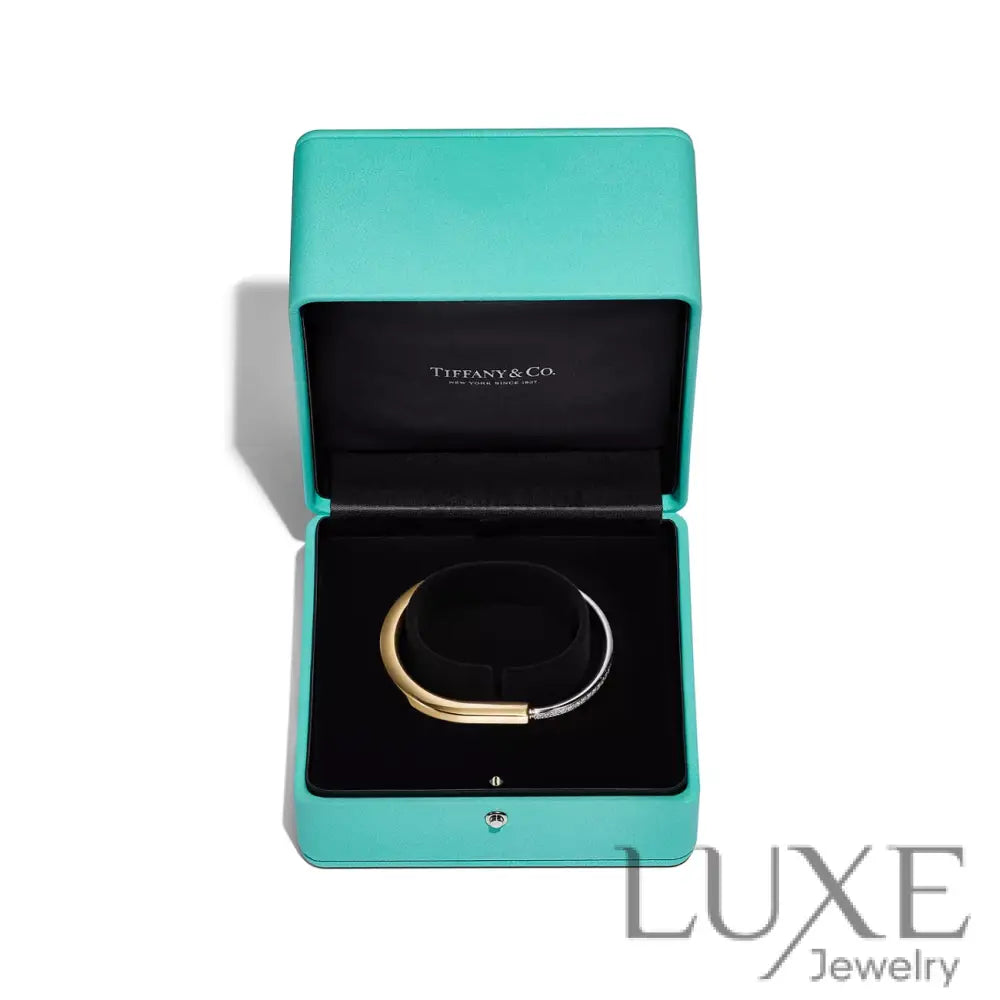 BRACELET TIFFANY & CO LOCK PERLEE GOLD