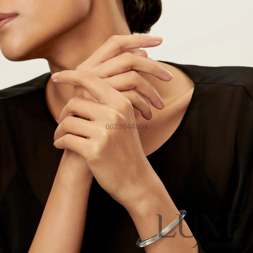 BRACELET TIFFANY & CO LOCK WHITE GOLD