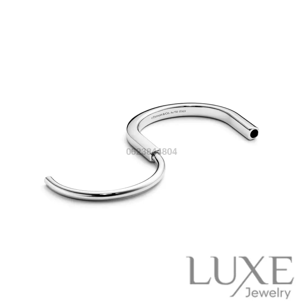 BRACELET TIFFANY & CO LOCK WHITE GOLD