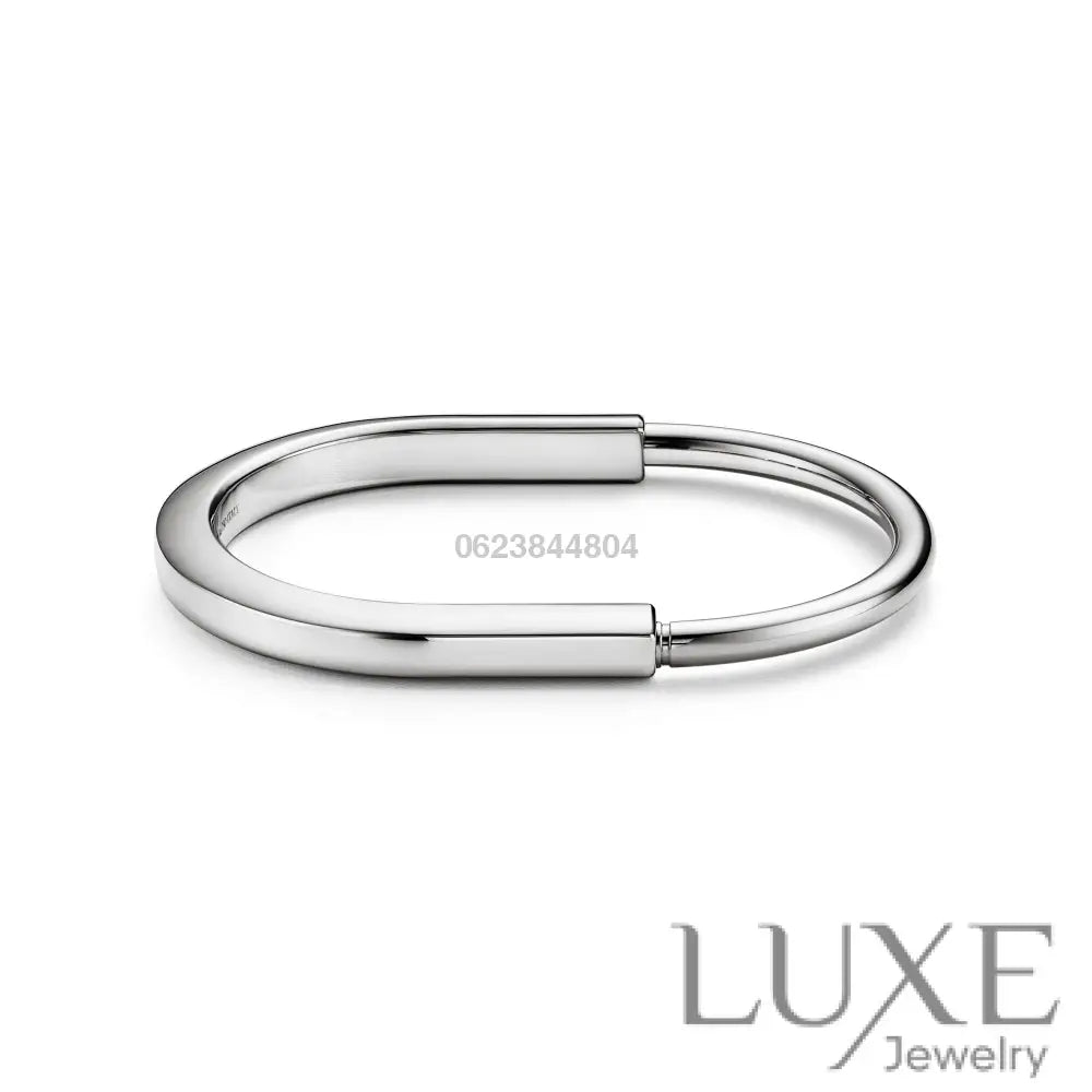BRACELET TIFFANY & CO LOCK WHITE GOLD