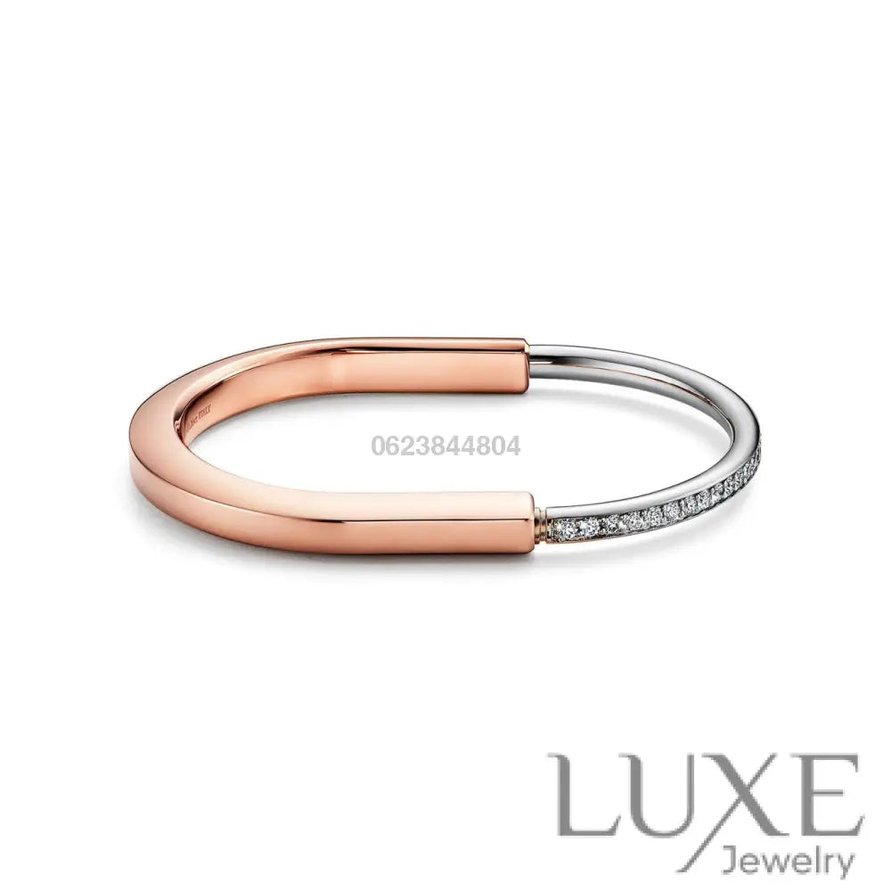 BRACELET TIFFANY & CO SMALL LINK LOCK ROSE-GOLD