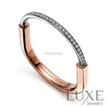 BRACELET TIFFANY & CO SMALL LINK LOCK ROSE-GOLD