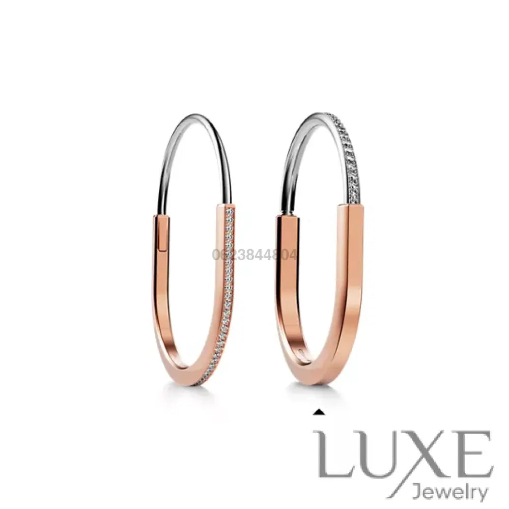 BRACELET TIFFANY & CO SMALL LINK LOCK ROSE-GOLD