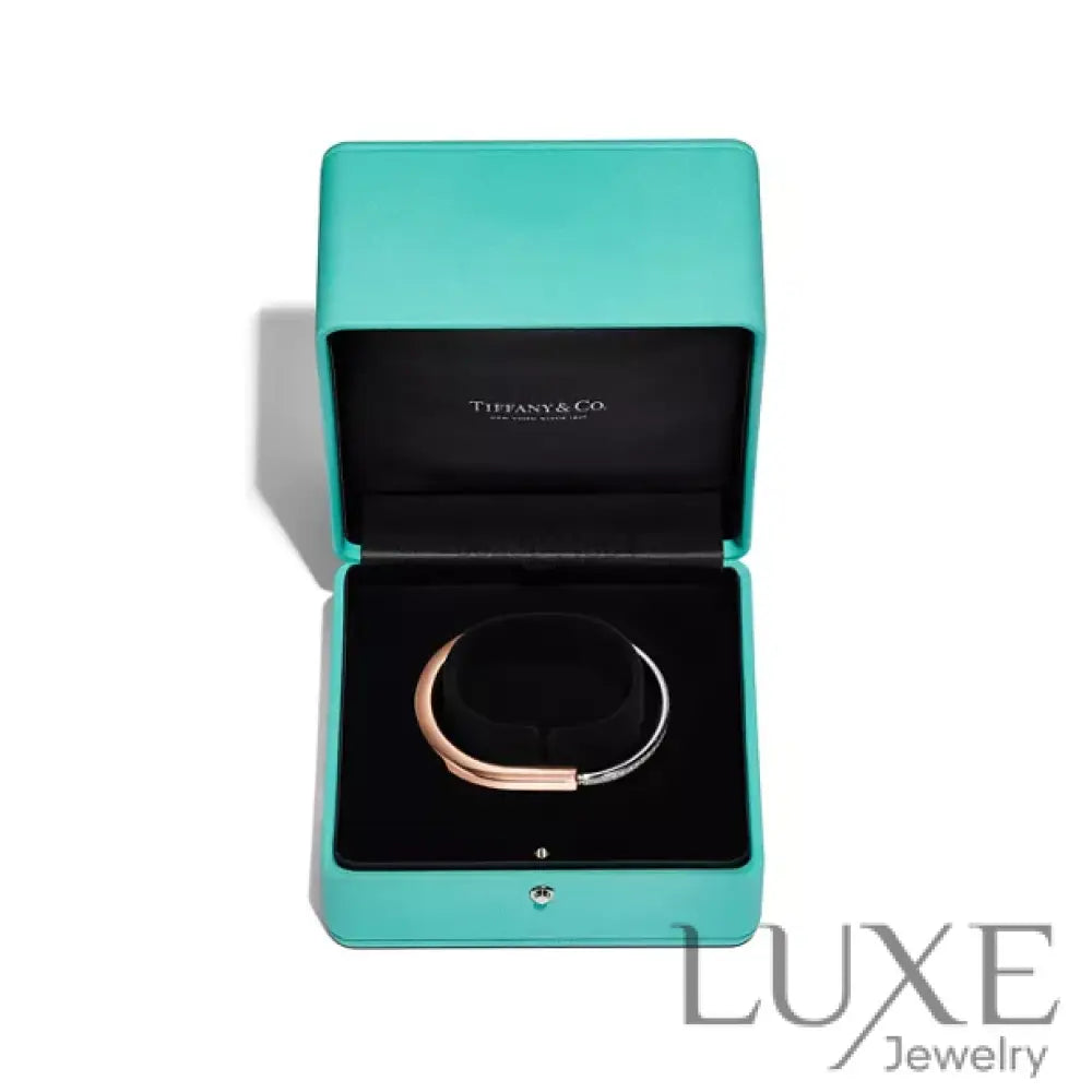 BRACELET TIFFANY & CO SMALL LINK LOCK ROSE-GOLD