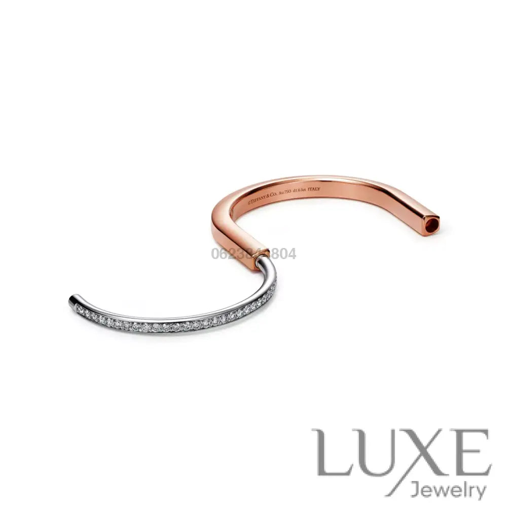 BRACELET TIFFANY & CO SMALL LINK LOCK ROSE-GOLD