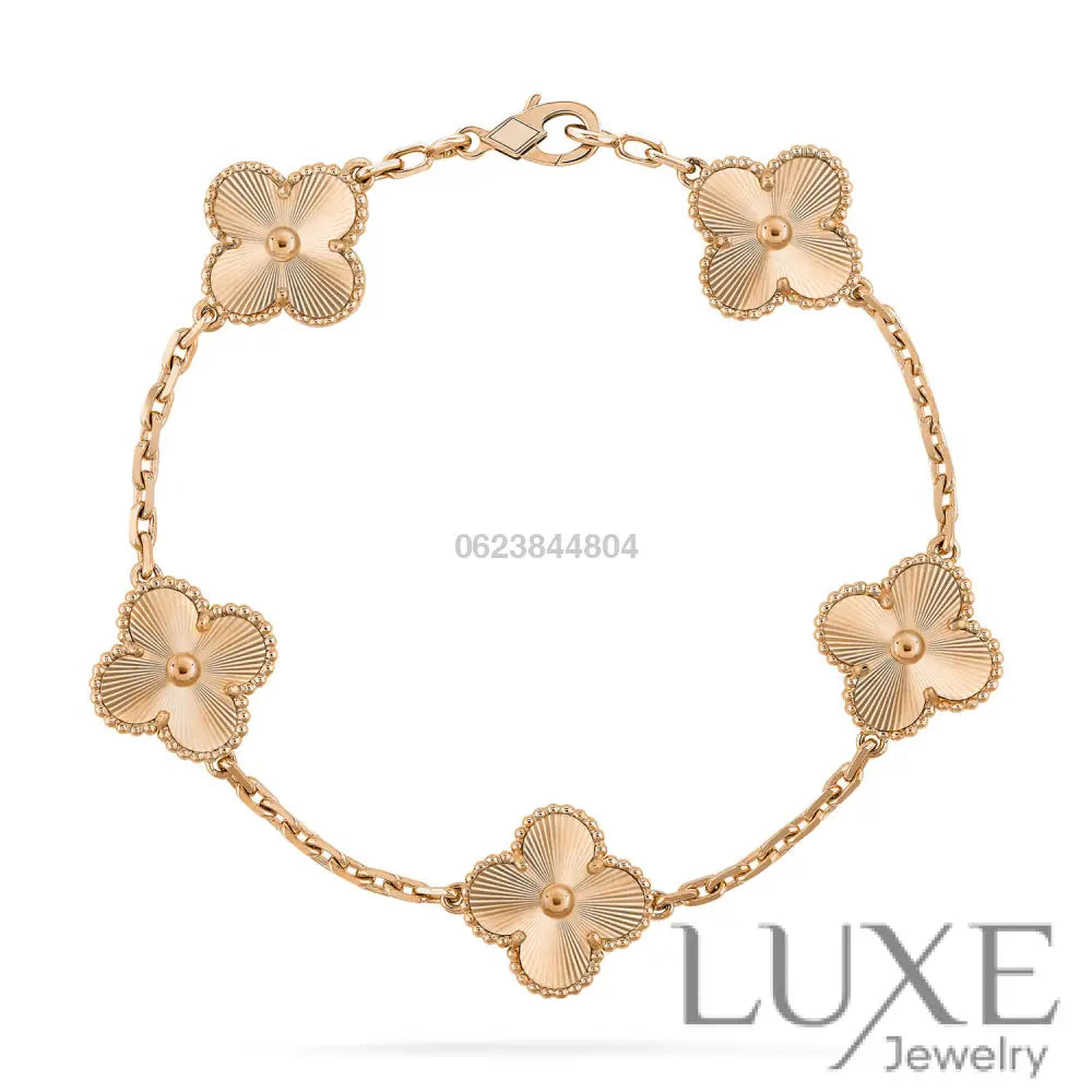 CLOVER 5 FLOWERS LASER BRACELET Bracelets