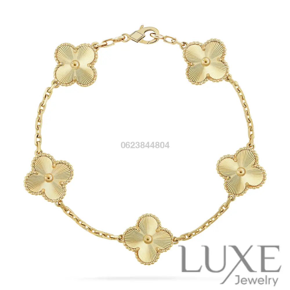 CLOVER 5 FLOWERS LASER BRACELET Bracelets