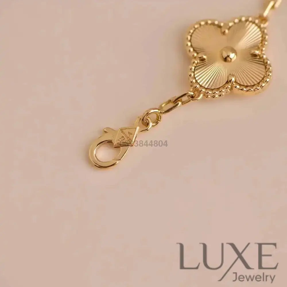 CLOVER 5 FLOWERS LASER BRACELET Bracelets