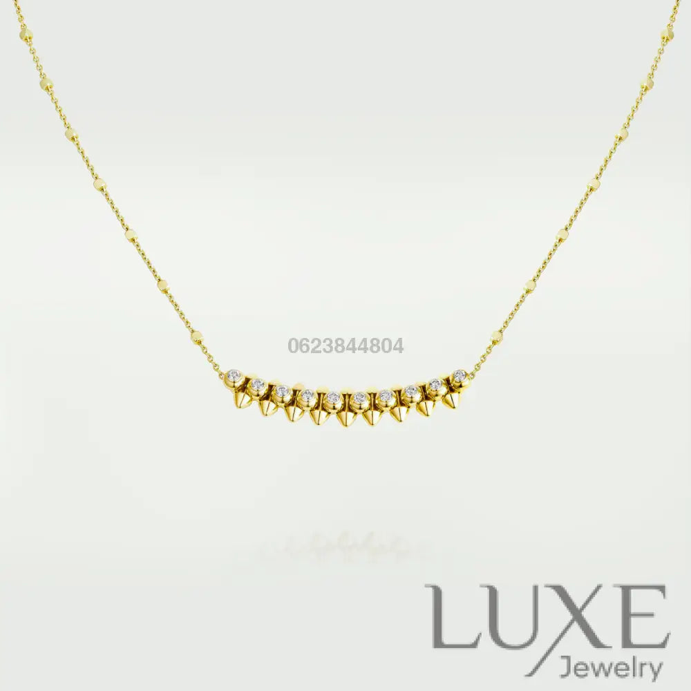 COLLIER CARTIER CLASH DIAMONDS GOLD