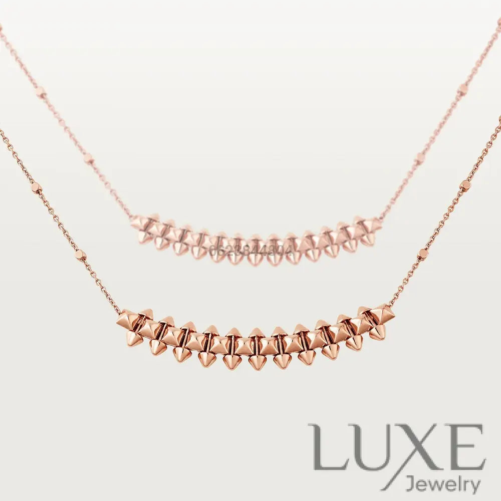 COLLIER CARTIER CLASH ROSE GOLD