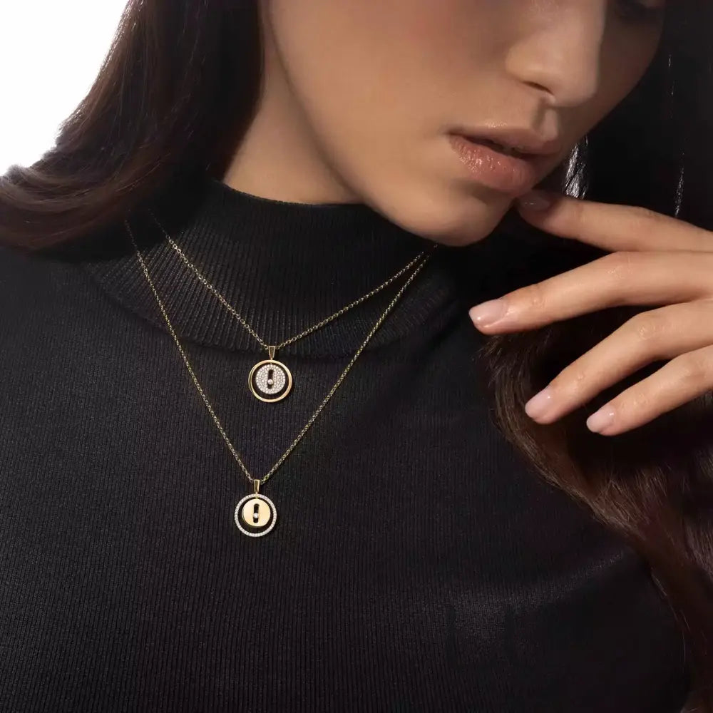 COLLIER MESSIKA LUCKY MOVE SM GOLD