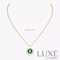 COLLIER MESSIKA LUCKY MOVE SM MALACHITE GOLD