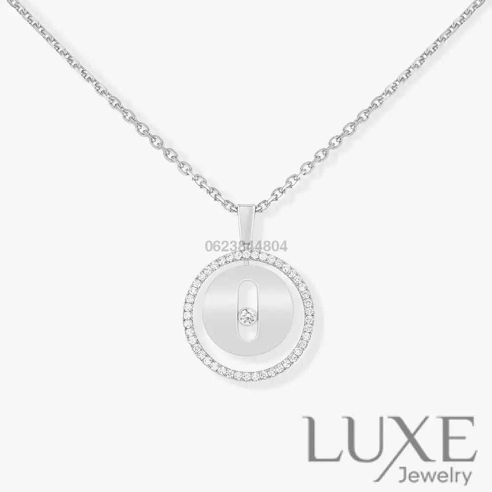 COLLIER MESSIKA LUCKY MOVE SM WHITE GOLD
