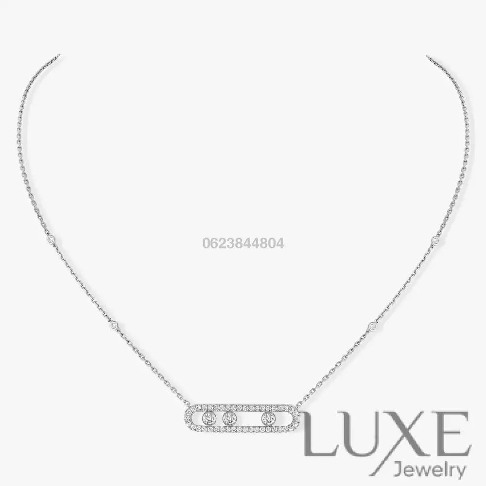 COLLIER MESSIKA MOVE PAVÉ WHITE GOLD