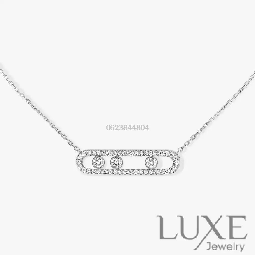 COLLIER MESSIKA MOVE PAVÉ WHITE GOLD