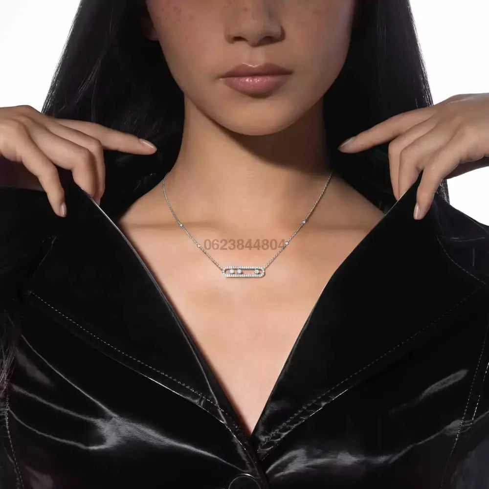 COLLIER MESSIKA MOVE PAVÉ WHITE GOLD